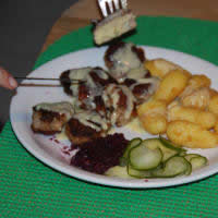 Danish meatballs with caramelized potatoes