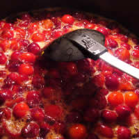 Traditional cranberry sauce