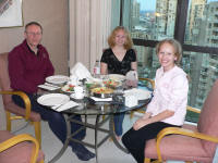Brunch in the sunroom