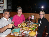 Thai dinner with Amrit and Nina